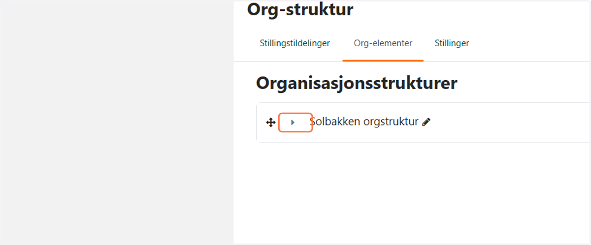 Klikk på utvid orgstrukturen