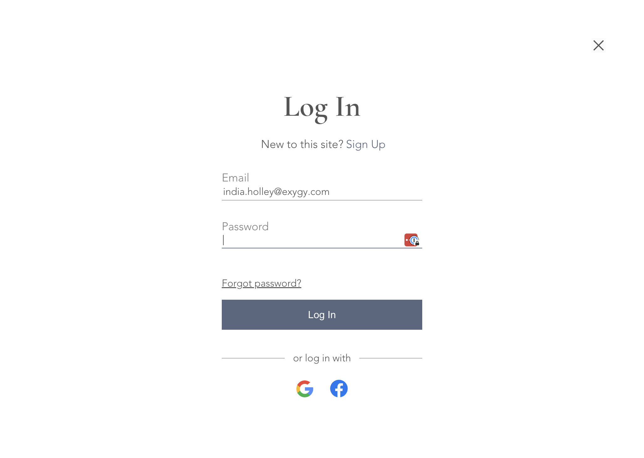 Enter your email