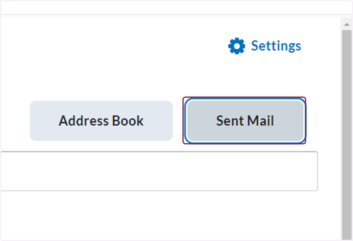 Click on Sent Mail