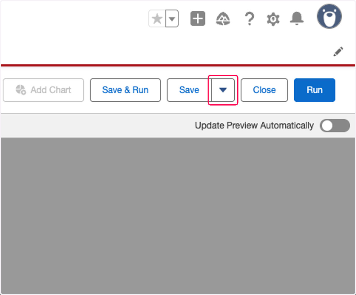 Click on More Actions - Save