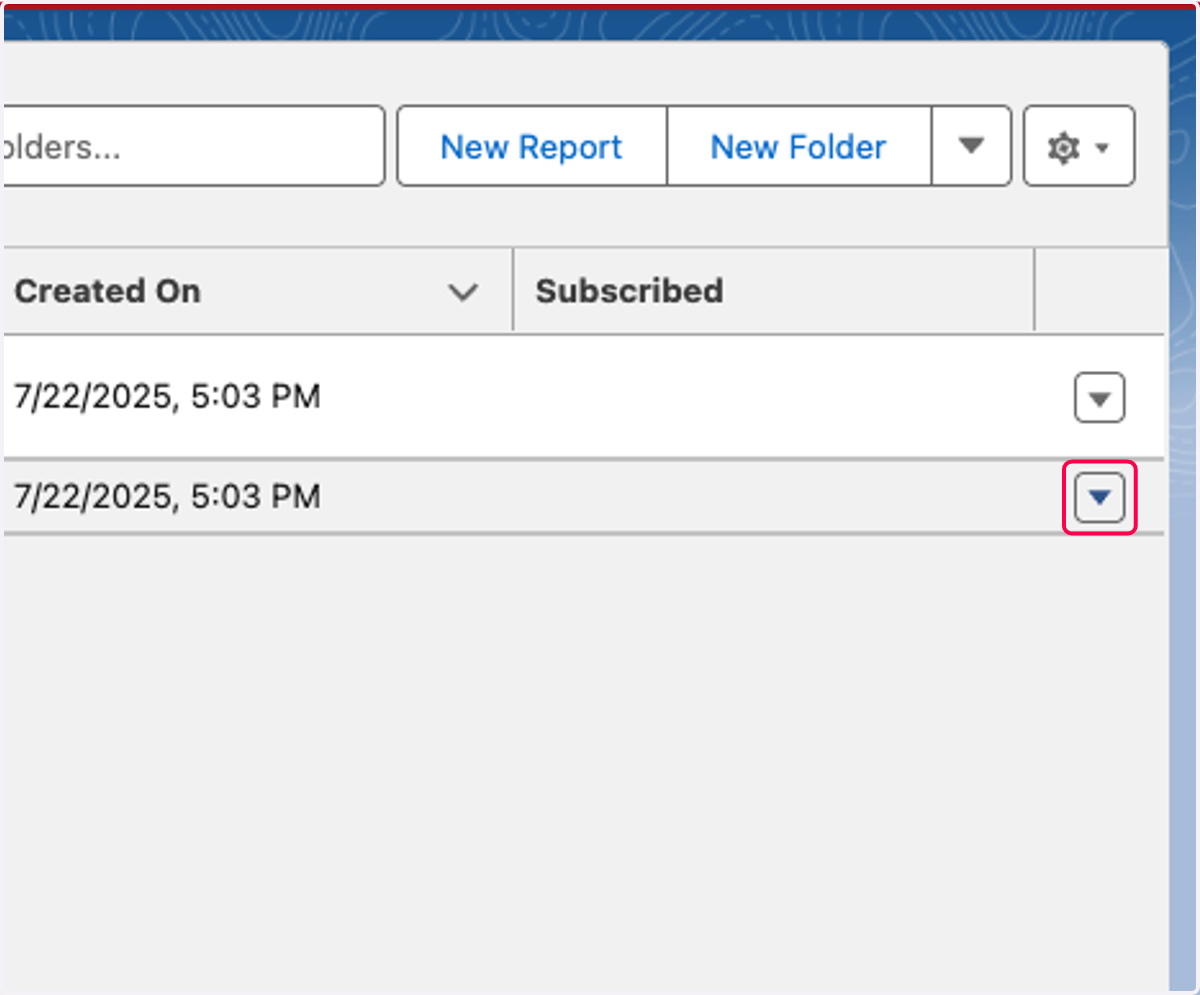 Edit the lead or contact report