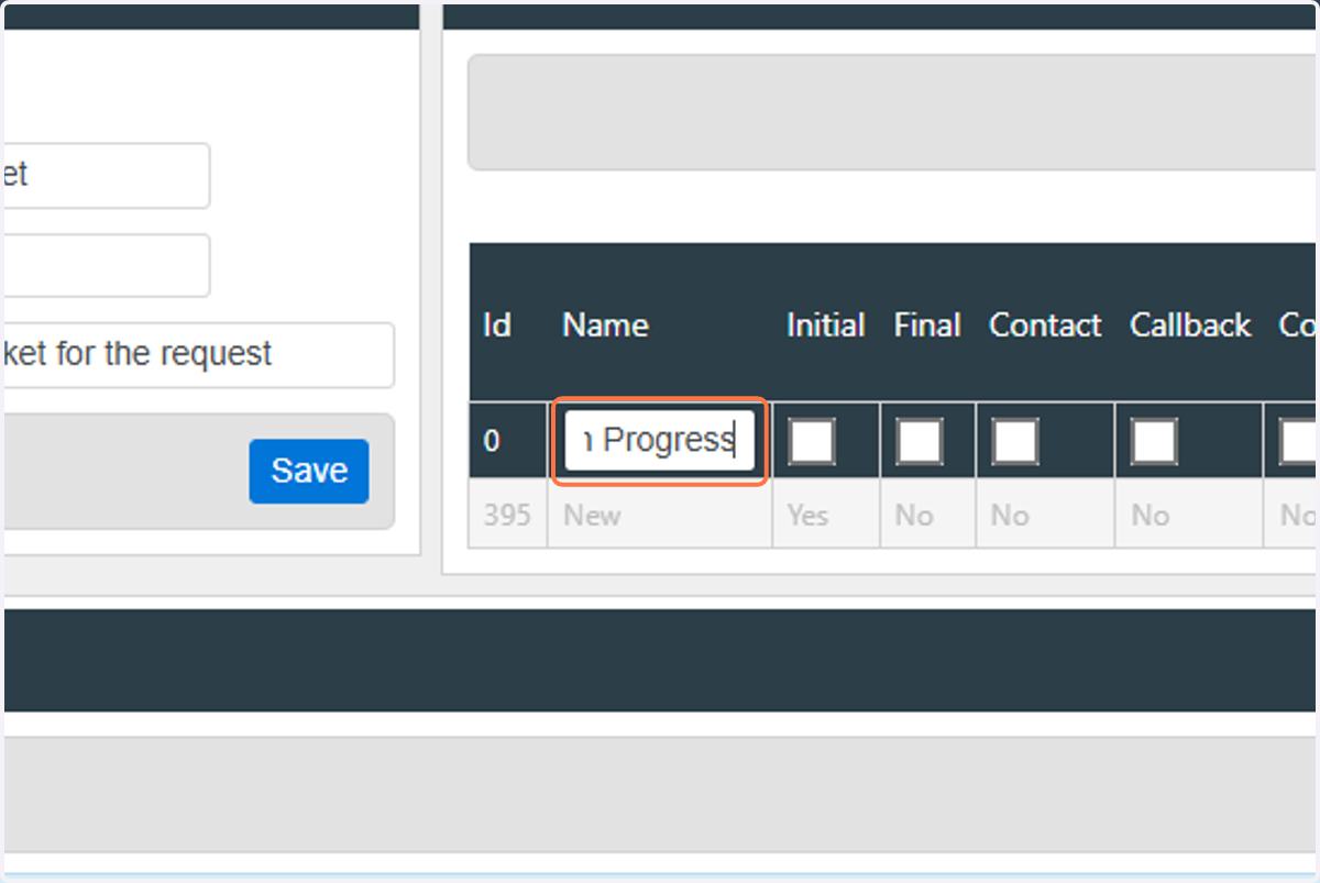 This is an "In Progress" state, indicating that the lead is staying in this state for the time being.