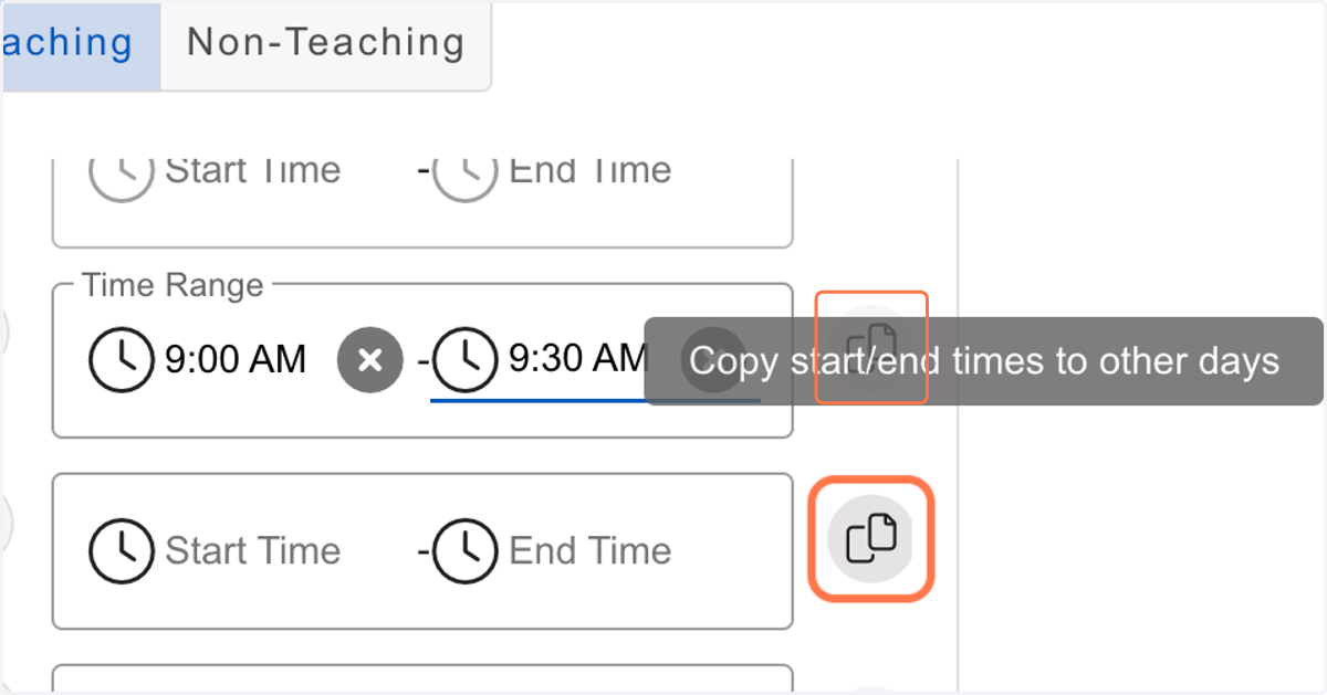 Click on dropdown trigger