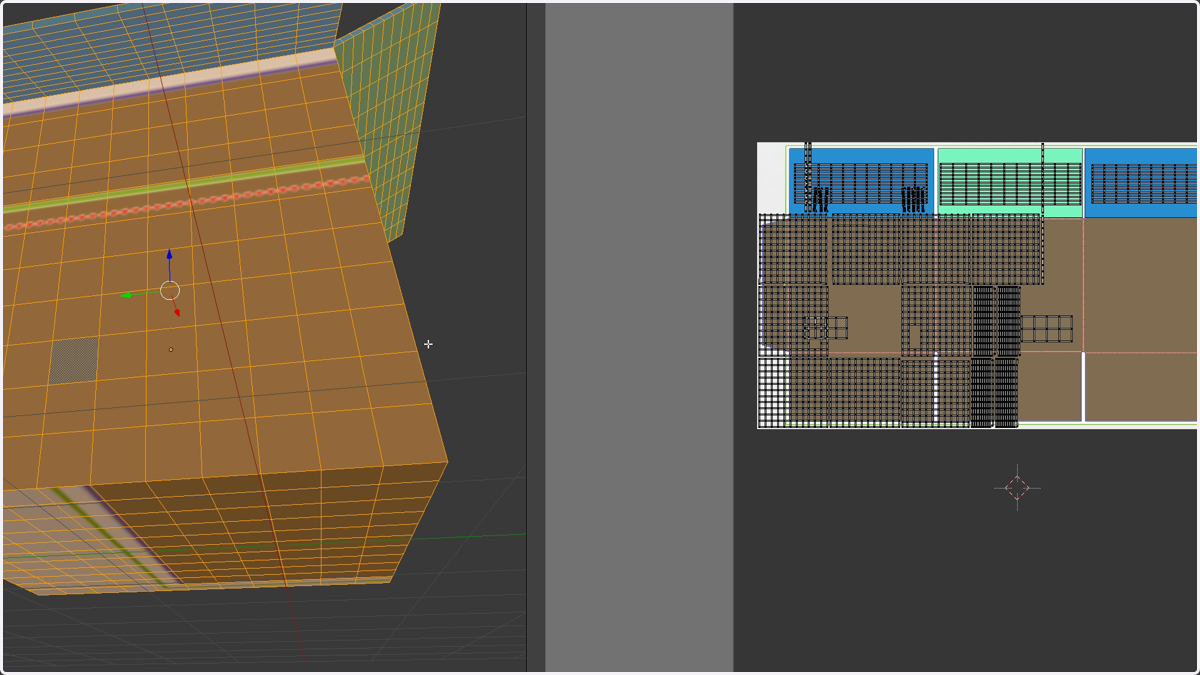 We need to ensure the rest of our elements, that we don't intend to map to specific locations on the 2D dieline / template, are positioned in a suitable location