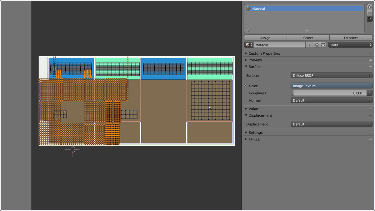 Hold Shift and right click over the element islands you have already positioned to deselect them
