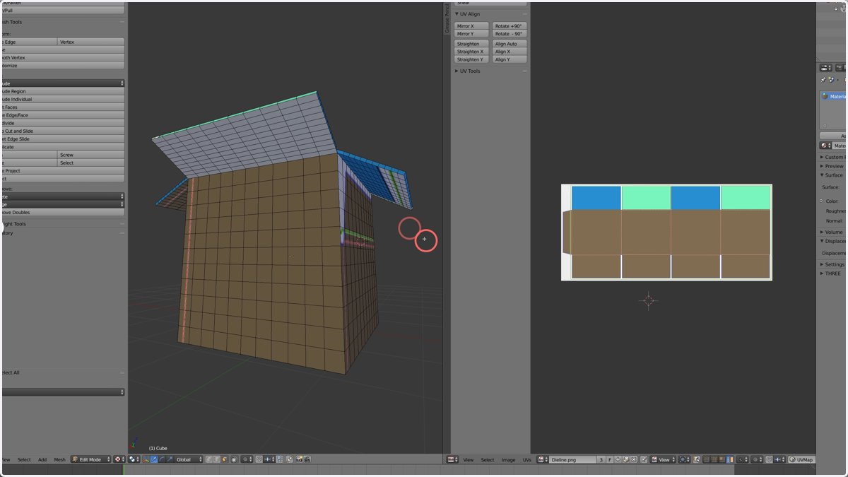 We again begin in Blender