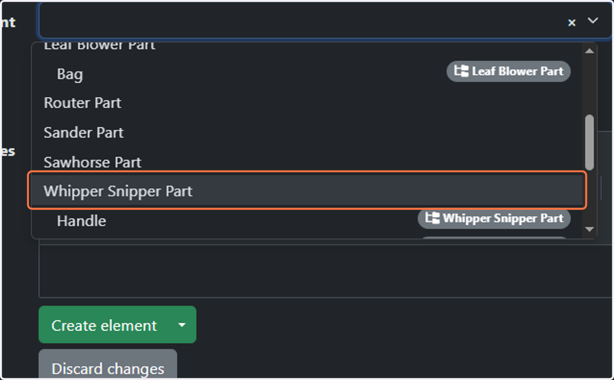 Select Parent Element