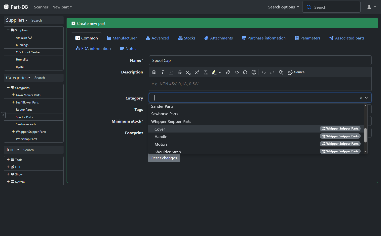 Select Subcategory