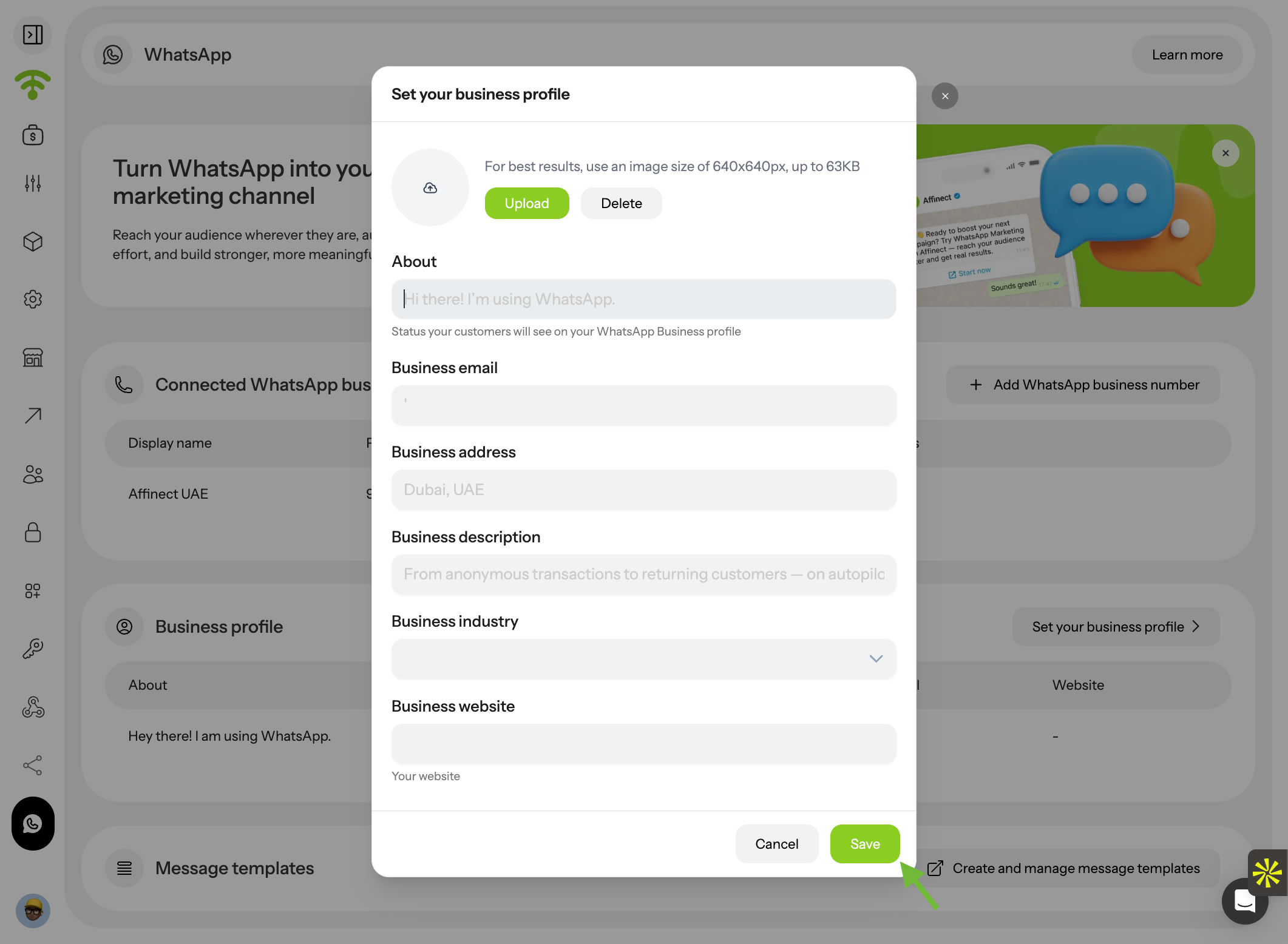 Complete Business Profile Details