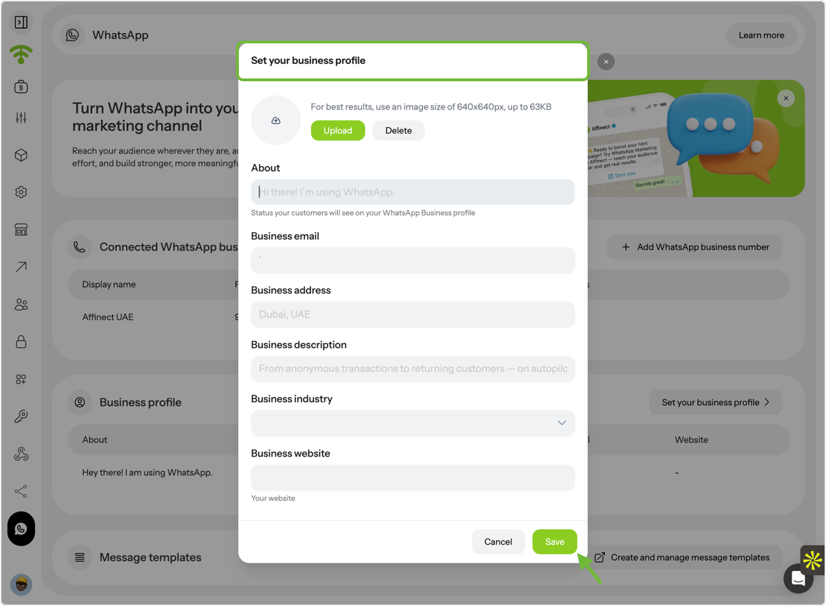 Complete Business Profile Details
