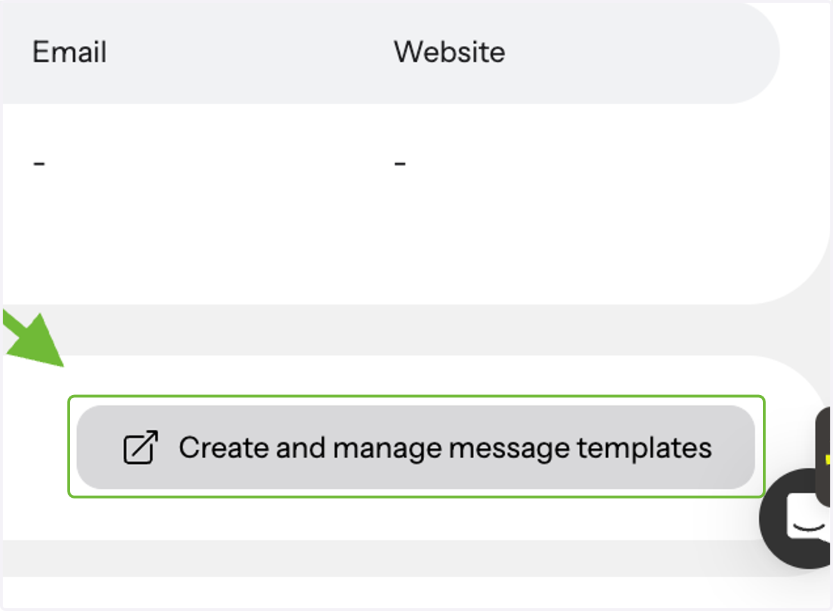 Create Message Templates